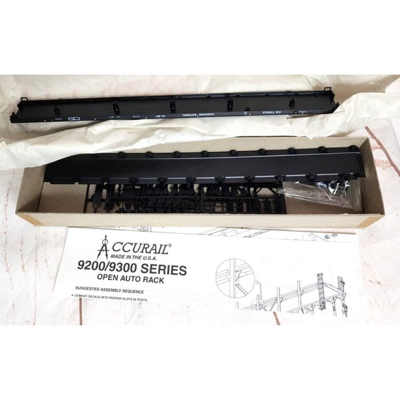 ACCurail Made in the U.S.A BT-LVL Open Auto Track -Collectible Model Train Track - Picture 2 of 14